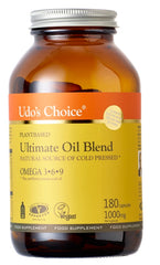 Udo's Choice Ultimate Oil Blend Omega 3&6 1000mg (capsules) 180's