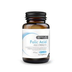 Vega Folic Acid 400mcg 90's