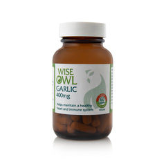 Wise Owl Organic Garlic 400mg 60's