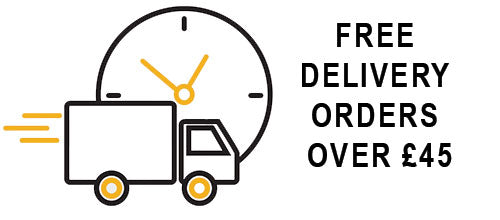 Free UK delivery on orders over £45